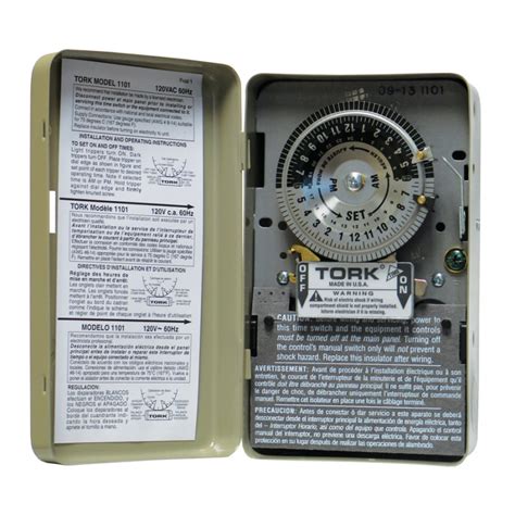 tork metal box pump light mechanical timer|tork timer manual.